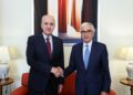 TBMM Başkanı Kurtulmuş, Portekiz'de mevkidaşı Aguiar-Branco ile görüştü
