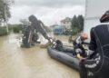 Sakarya'da dere taştı; su baskınları yaşandı