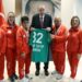 Cumhurbaşkanı Erdoğan, Türkiye Özel Sporcular Spor Federasyonu temsilcilerini kabul etti