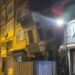 Bakırköy'de 2 katlı metruk binanın çökmesi kamerada