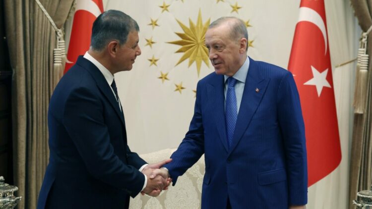 Cumhurbaşkanı Erdoğan, Cemil Tugay'ı kabul etti