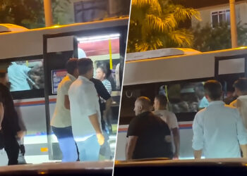 Dolmuşta bir kişinin darbedildi: O anlar kamerada