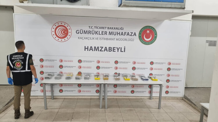 Ülkeye zehir sokmak istemişler: Edirne'de gümrük kapılarında 147 kilo esrar ve 27 kilo kokain ele geçirildi
