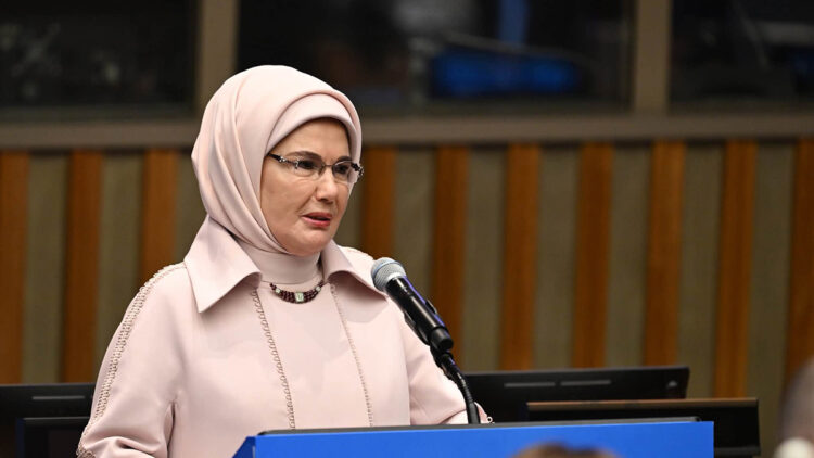 Emine Erdoğan'dan BM Genel Kuruluna ilişkin paylaşım: "Kurulacak yeni bağlar tüm insanlığa hayırlı olsun"
