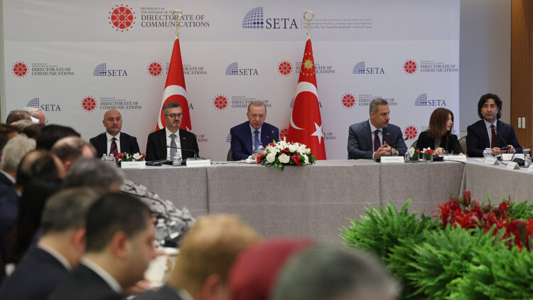 Cumhurbaşkanı'ndan New York'taki toplantıya ilişkin mesaj: "Yuvarlak masa toplantısı hayırlara vesile olsun"