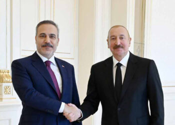 Hakan Fidan, Azerbaycan Cumhurbaşkanı Aliyev tarafından kabul edildi