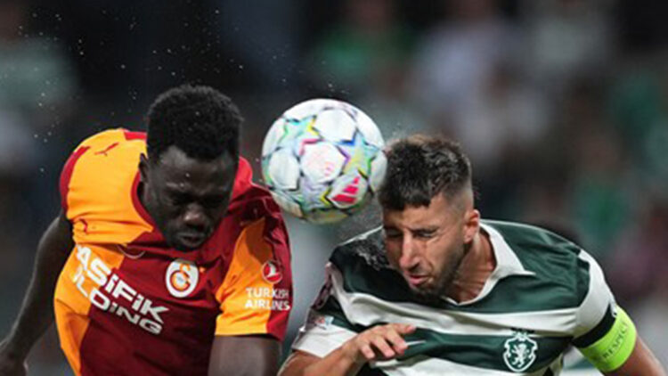 Galatasaray, Şampiyonlar Ligi'ne Sporting yenilgisiyle başladı