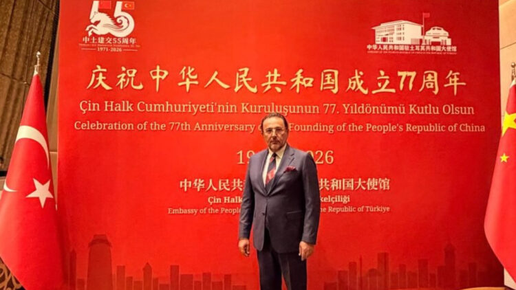 PttAVM CEO’su ve ETİD Başkanı Hakan Çevikoğlu, Çin’in Ankara’daki resepsiyonuna katıldı