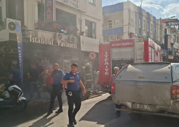 Adıyaman’da pastanede çıkan yangın söndürüldü