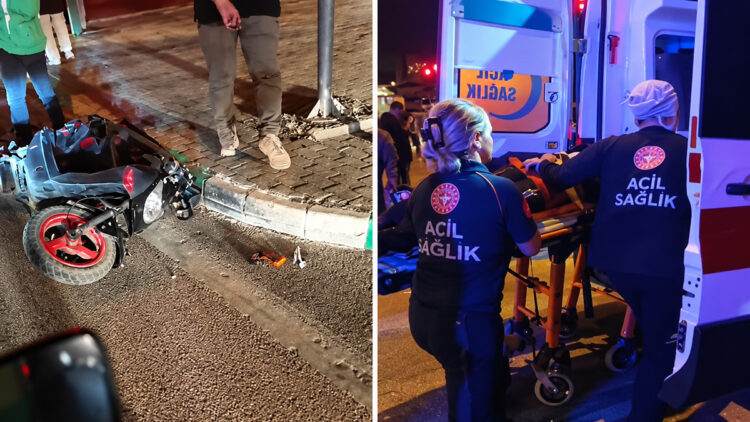 Bursa'da hafif ticari araç, motosiklete çarptı: 1 ölü, 1 yaralı