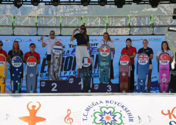 Formula Kite Avrupa Şampiyonası Muğla Akyaka'da sona erdi: Ödül töreni yapıldı