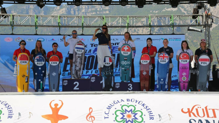 Formula Kite Avrupa Şampiyonası Muğla Akyaka'da sona erdi: Ödül töreni yapıldı
