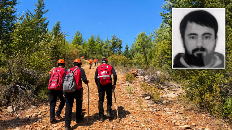 Alanya’da kayıp kişi için 50 kişilik ekiple arama çalışması başlatıldı