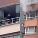 Mamak'ta can pazarı: Yanan dairede mahsur kalan anne ve oğlu kurtarıldı