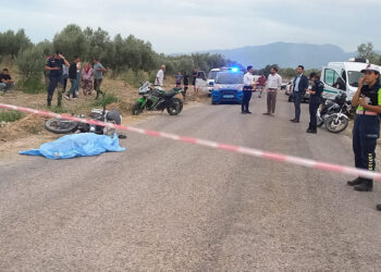 Manisa’da kamyonetle çarpışan motosikletin sürücüsü öldü