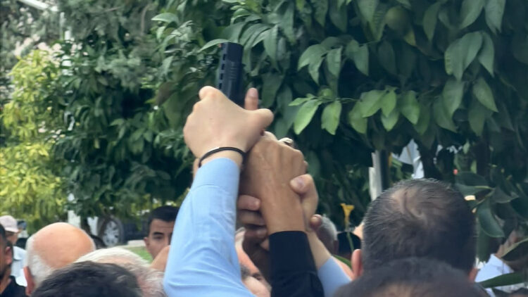 Mersin'de Yeni Parti İlçe Başkanlığı ön seçiminde havaya ateş eden şüpheli tutuklandı