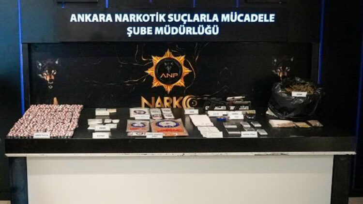 Ankara'da uyuşturucu operasyonları: 26 tutuklama