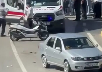 Ordu'da otomobil ile çarpışan motosikletin sürücüsü ağır yaralandı