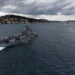 Preveze Deniz Zaferi’nin 488’inci yıl dönümünde İstanbul Boğazı’nda 15 gemiyle geçit töreni