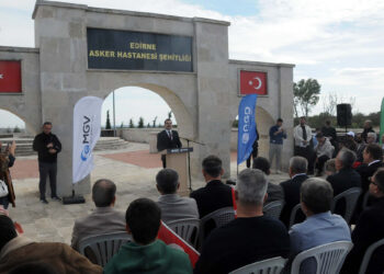 Edirne'de Asker Hastanesi şehitleri anıldı: 52 bin asker için anma programı düzenlendi
