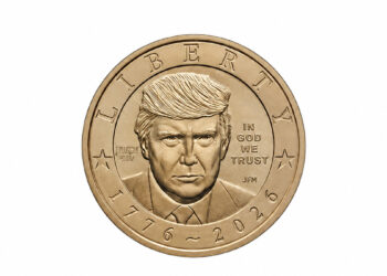 ABD'de Trump portreli 1 dolarlık madeni para basıldı