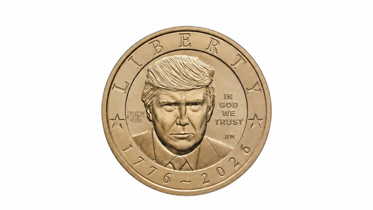 ABD'de Trump portreli 1 dolarlık madeni para basıldı