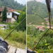 Rize'de korkutan yolculuk: İlkel teleferikle metrelerce gittiler