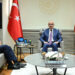 Abdulkadir Uraloğlu, İzmir Büyükşehir Belediye Başkanı Tugay'ı kabul etti