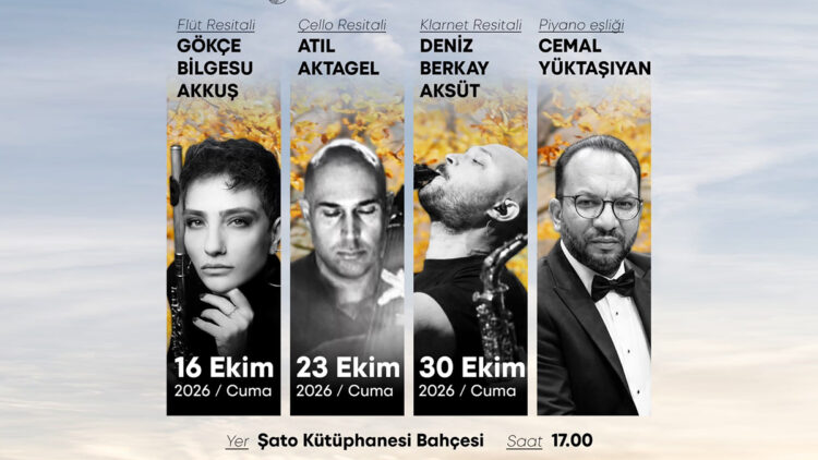 “Şato’da Sonbahar Resitalleri” başlıyor
