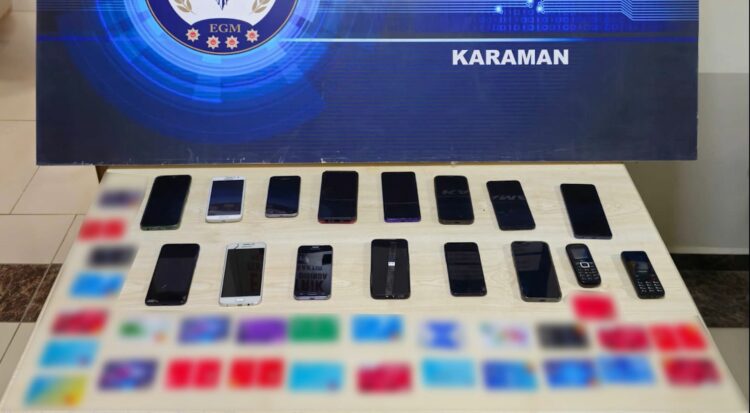 İçişleri Bakanlığı, 61 ilde siber suçlarla mücadele kapsamında düzenlenen operasyonlarda 547 şüphelinin yakalandığını, 155’inin tutuklandığını duyurdu. Fotoğraf: Ankara, (DHA)