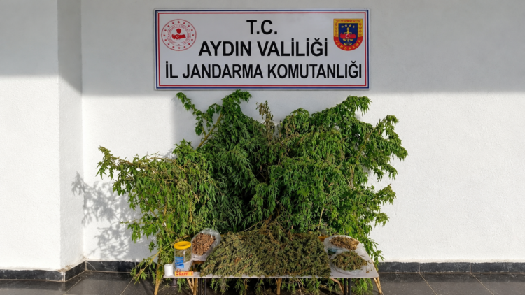 Evinde 3 kilo esrar ile yakalandı