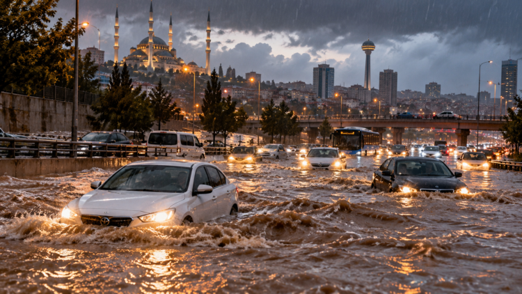 Ankara için Valilikten kritik uyarı! Akşam saatlerinde kuvvetli yağış ve sel riski