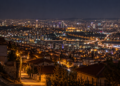 Mamak yokuşları ve geceleyin ışıl ışıl parıldayan şehir