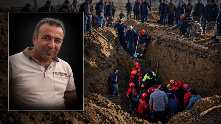 Ankara'da göçükte muhtar öldü
