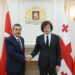 Bakan Tekin, Gürcistan Başbakanı Kobakhidze ile görüştü