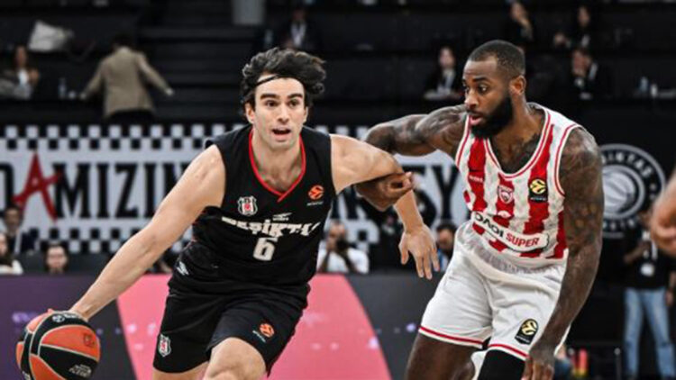 Beşiktaş, EuroLeague’de Olympiakos’a 81-73 mağlup oldu
