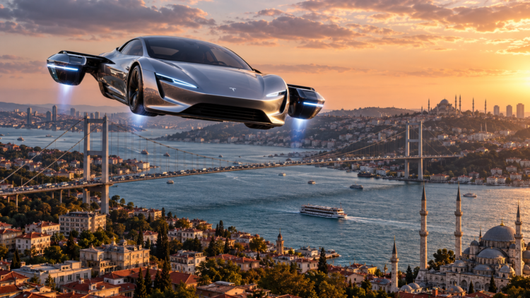 Tesla'nın uçan otomobili Türkiye'ye gelecek mi? İstanbul trafiğinde kullanılabilecek mi, fiyatı ne kadar olacak?