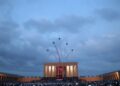 Cumhuriyet Bayramı’nda Türk Yıldızları'ndan Anıtkabir’de saygı uçuşu