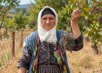 Annesiyle başladığı çitlembik mesaisini 78 yaşında sürdürüyor