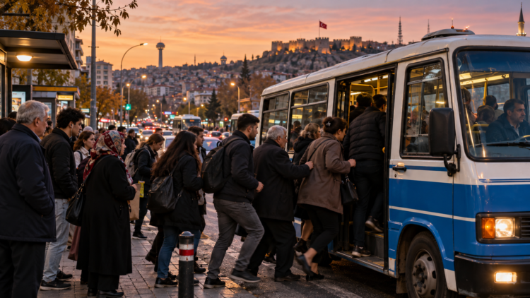 Kuşatılan otobüs durakları ve "Dolmuş geliyor, yat yere!" paniği