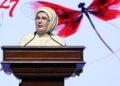 Emine Erdoğan: Gazze'de 3 yıldır bir halkın kökleri sökülmeye çalışılıyor