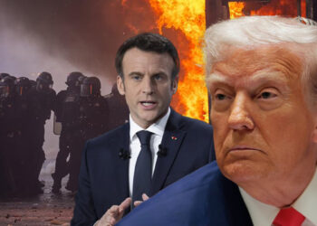 Fransa'da protestolar sürerken Macron'dan Trump'a tepki! Paris'te gösteri yasaklandı