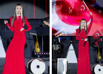 Hande Ünsal'dan 29 Ekim'de çifte konser! İzmir Marşı ile büyük alkış aldı