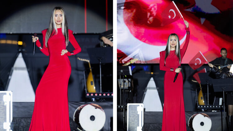 Hande Ünsal'dan 29 Ekim'de çifte konser! İzmir Marşı ile büyük alkış aldı