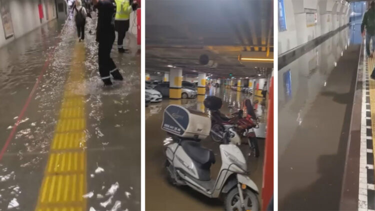 İstanbul'u sağanak vurdu! Metro istasyonlarını, alt geçitleri ve AVM otoparkını su bastı