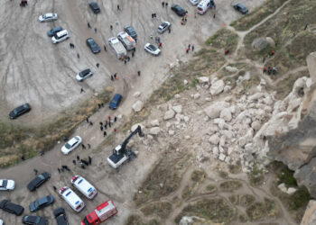 Göreme'deki kaya düşmesi olayında 3 kişi hayatını kaybetti 5 kişi yaralandı