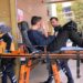 Motosikletin tekerini tamir etmeye çalışırken parmağı koptu
