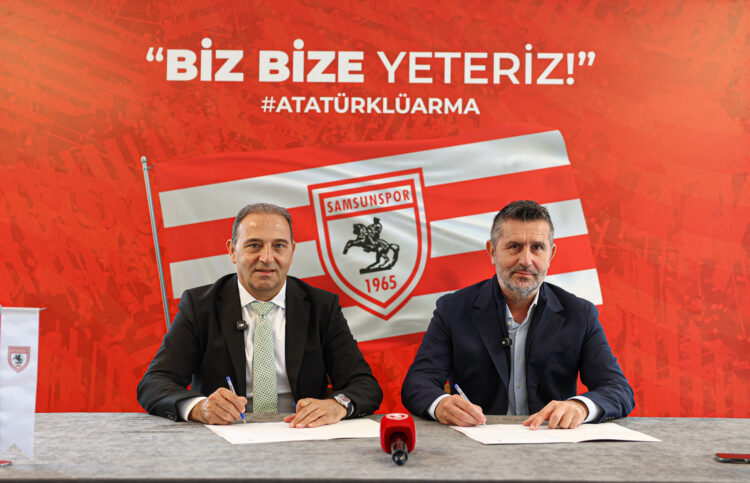 Samsunspor'da Nenad Bjelica dönemi resmen başladı! Hırvat teknik adam imzayı attı