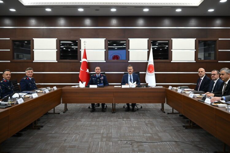 SSB Başkanı Görgün, Hava Kuvvetleri Komutanı Dalkıran'ı ağırladı
