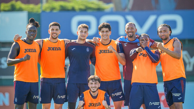 Trabzonspor, KuPS maçı hazırlıklarına ara vermeden başladı